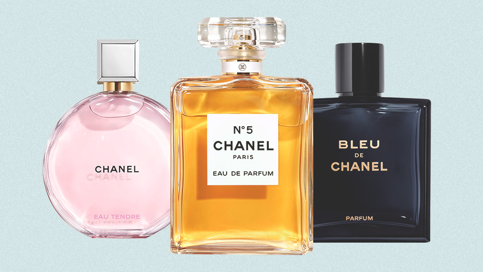 De verschillende Chanel parfums